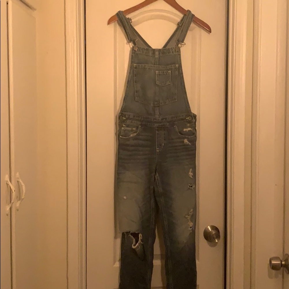 Jean Overalls faded color